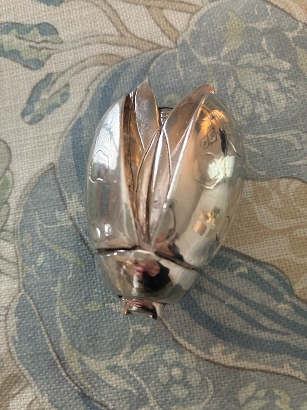 Patrick Forquy Ladybug Silver Brooch